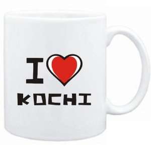  Mug White I love Kochi  Cities