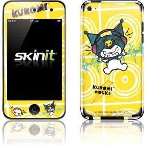  Kuromi Rocker Girl Yellow Stereos skin for iPod Touch (4th 