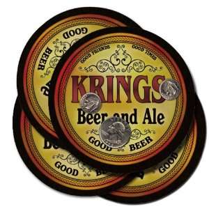  Krings Beer and Ale Coaster Set