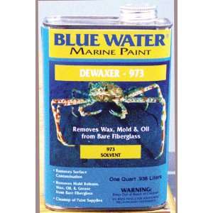 Blue Water Marine Paint Solvent Dewaxer Gal Md.# 973 Gl  