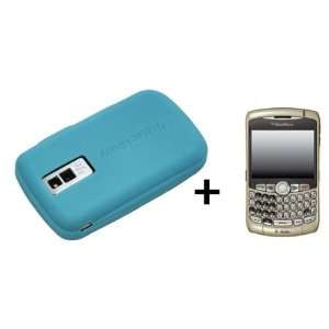  Baby Blue Silicone Soft Skin Case Cover for Blackberry Bold 