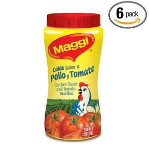 Maggi Bouillon, Granulated Chicken Tomato, 7.90 Ounce (Pack of 6)