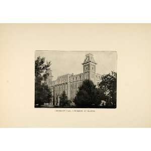  1915 Print University Of Illinois Hall Urbana Champaign 
