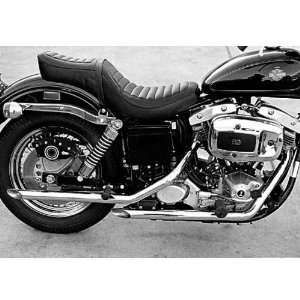   4in. Slash Cut Drag Pipes for 1971 1984 Harley Davidson FX Motorcycles