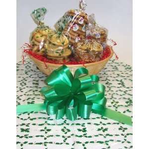 Scotts Cakes Small Nannys Christmas Surprise Cookie Basket with no 