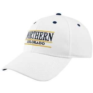   Game Northern Colorado Bears White Three Bar Classic Adjustable Hat
