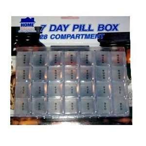   Master 7 Day Pill Box 28 Compartments Quality