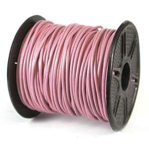  Genuine Leather Cord 1mm LIGHT PINK (By the Yard) 42972 