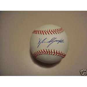   Florida Marlins Signed Official Ml Ball 
