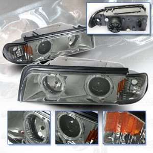 95 02 BMW E38 7 Series Dual Halo Projector Headlights 
