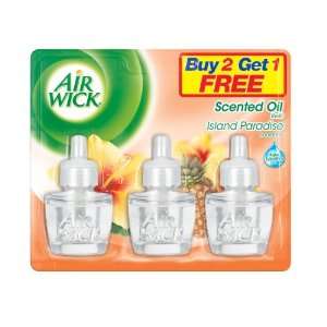  Air Wick Scented Oil Refill, Island Paradise, 0.67 Ounce 
