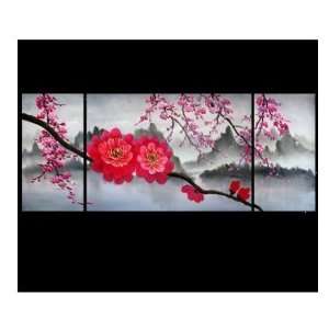 Japanese Cherry Blossom oil Painting Bang Art