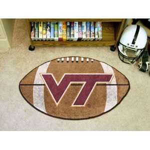  Virginia Tech Hokies Football Throw Rug (22 X 35 