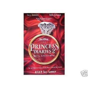 The Princess Diaries 2 Original 27x40 Single Sided Movie Poster   Not 