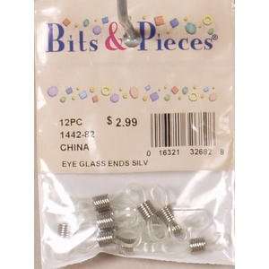  Cousin Bits and Pieces Eye Glass Ends (12 per Package 