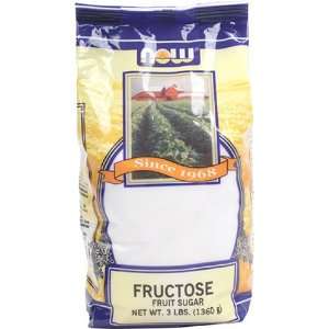 NOW Foods Fructose 100% Granules, 48 Ounce Bag  Grocery 