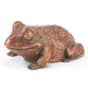  Old World Frog Clay Statuary
