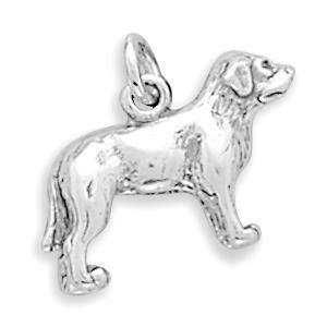    Dog Breed   Labrador Standing Charm Sterling Silver Jewelry