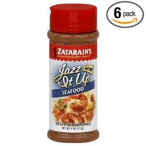 Zatarains Seafood, Jazz It Up, 4 ounces (Pack of6)  