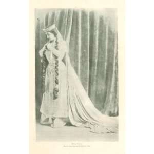  1896 Opera Prima Donna Emma Eames 