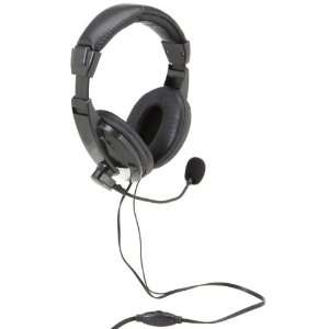  Computer Headphone W/Boom Mic Case Pack 6 Electronics