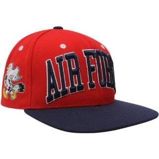   Zephyr Air Force Falcons Red Black Superstar Snapback Adjustable Hat