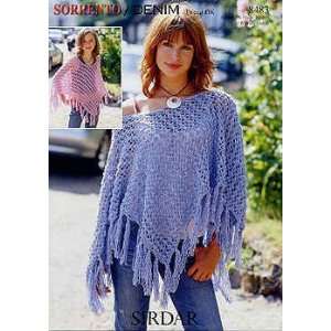  Sirdar Knitting Patterns 8483 Sorrento DK