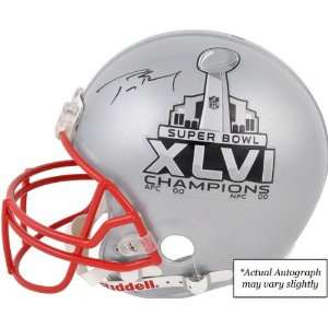  Tom Brady Autographed Pro Line Helmet  Details New 