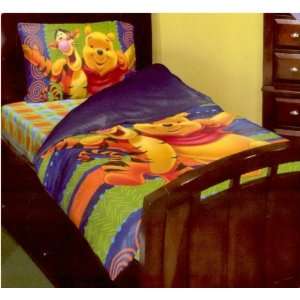  Disney Winnie the Pooh Aloha Pooh Twin Comforter Set