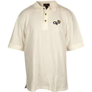 Georgia Tech Yellow Jackets Khaki Classic Polo Shirt  
