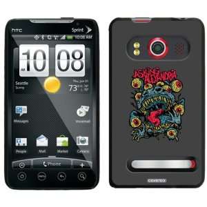 Asking Alexandria   Eyeball Monster design on HTC Evo 4G Case