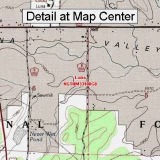   Map   Luna, New Mexico (Folded/Waterproof)