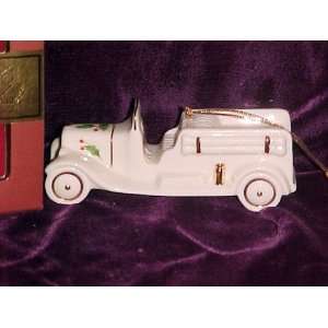  Lenox Holiday Fire Engine Christmas Ornament NEW in Box 