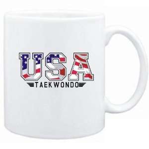  New  Usa Taekwondo / Flag Clip   Army  Mug Sports
