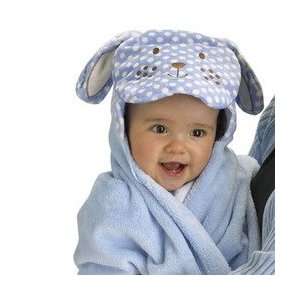  Blue Puppy Hooded Baby Blanket Baby