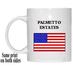  US Flag   Palmetto Estates, Florida (FL) Mug Everything 