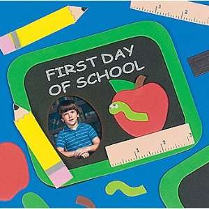  First Day Of School Photo Frame Magnet Craft Kit   Basic 