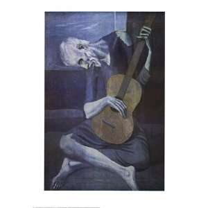  Le Vieux Guitariste by Pablo Picasso 24x35