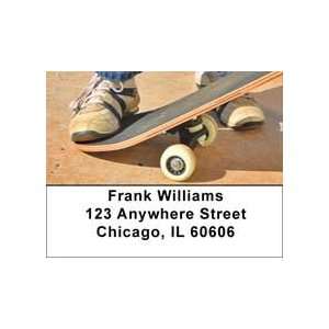  Skateboarding Summers Address Labels