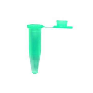 Thomas 445 B Polypropylene 0.6mL Thin Wall PCR Tube, with Attached Cap 