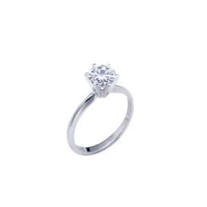   Solitaire Engagement Ring by Vicky K Designs   5.5 Vicky K Jewelry