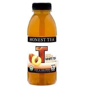 Honest Ade, Honest Tea Oraganic Peach White TEA, 16.9 Oz. / 12 PK 