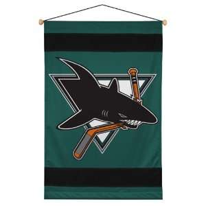  NHL San Jose Sharks   Hockey Team Logo Wall Hanging Decor 