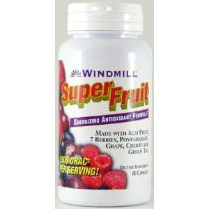 Windmill Super Fruit Energizing Antioxident Formula Supplements 60ct 