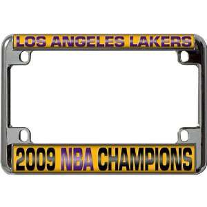Rico Los Angeles Lakers 2009 NBA Finals Champions Motorcycle License 