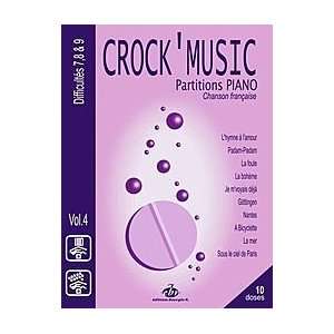  Recueil Crock Music Volume 4 Difficulty 7/8/9 Musical 