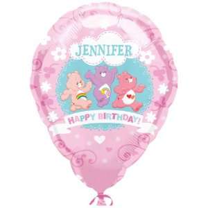  Lets Party By Care Bears Birthday Customized Foil Balloon 