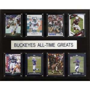 NCAA Football Ohio State Buckeyes All Time Greats Plaque