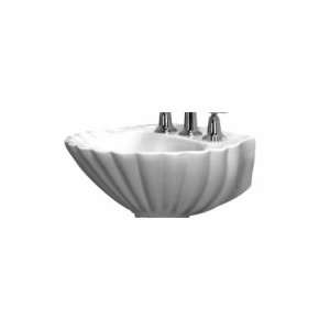 Barclay Bali? Vitreous China Pedastal Sink Only with 8 Widespread B3 
