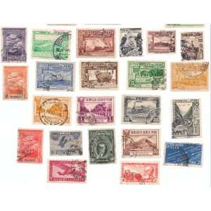  Lot of over 120 pre 1940 World Wide Airmail Stamps 